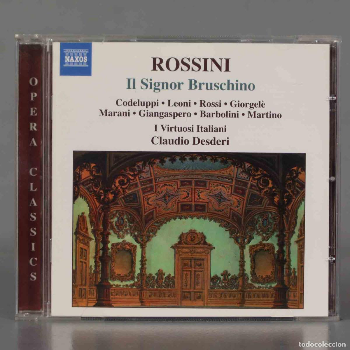 Music CDs: CD. Rossini - I Virtuosi Italiani, Claudio Desderi &ndash; Il Signor Bruschino
