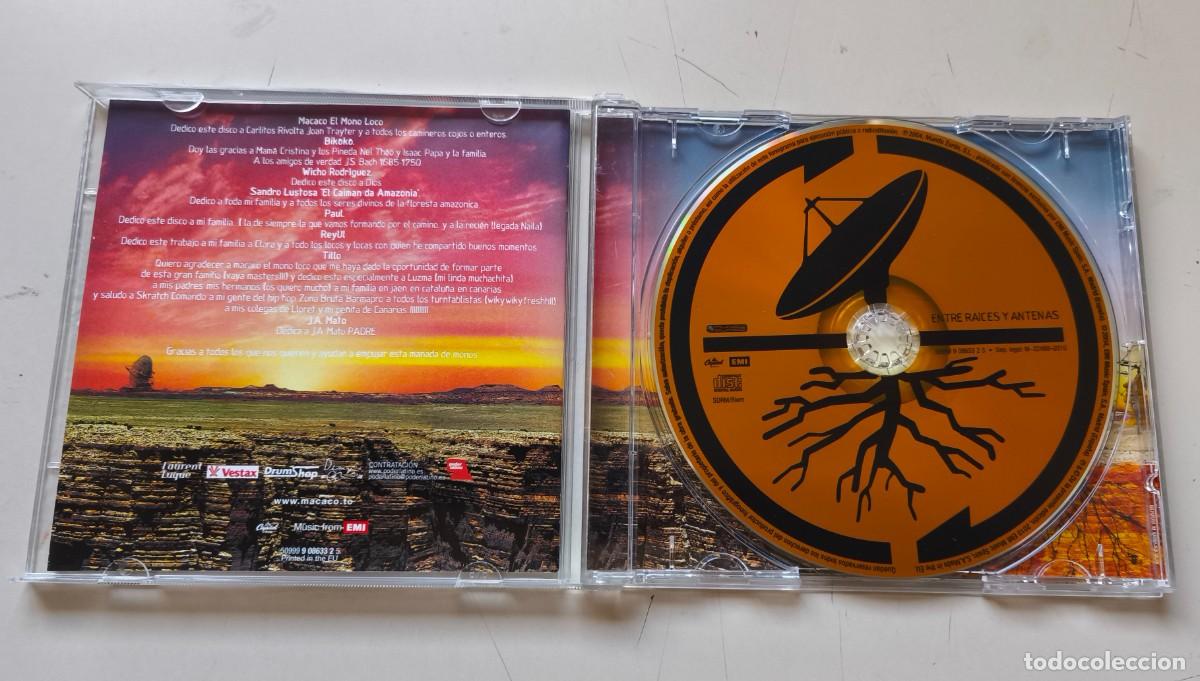 CDs de m&uacute;sica: MACACO (CD 2004) - ENTRE RAICES Y ANTENAS - Foto 3