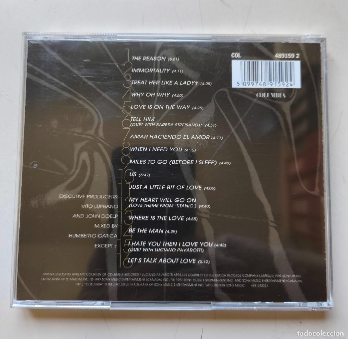 CDs de m&uacute;sica: Cd Celine Dion Let&acute;s Talk About Love - Foto 2