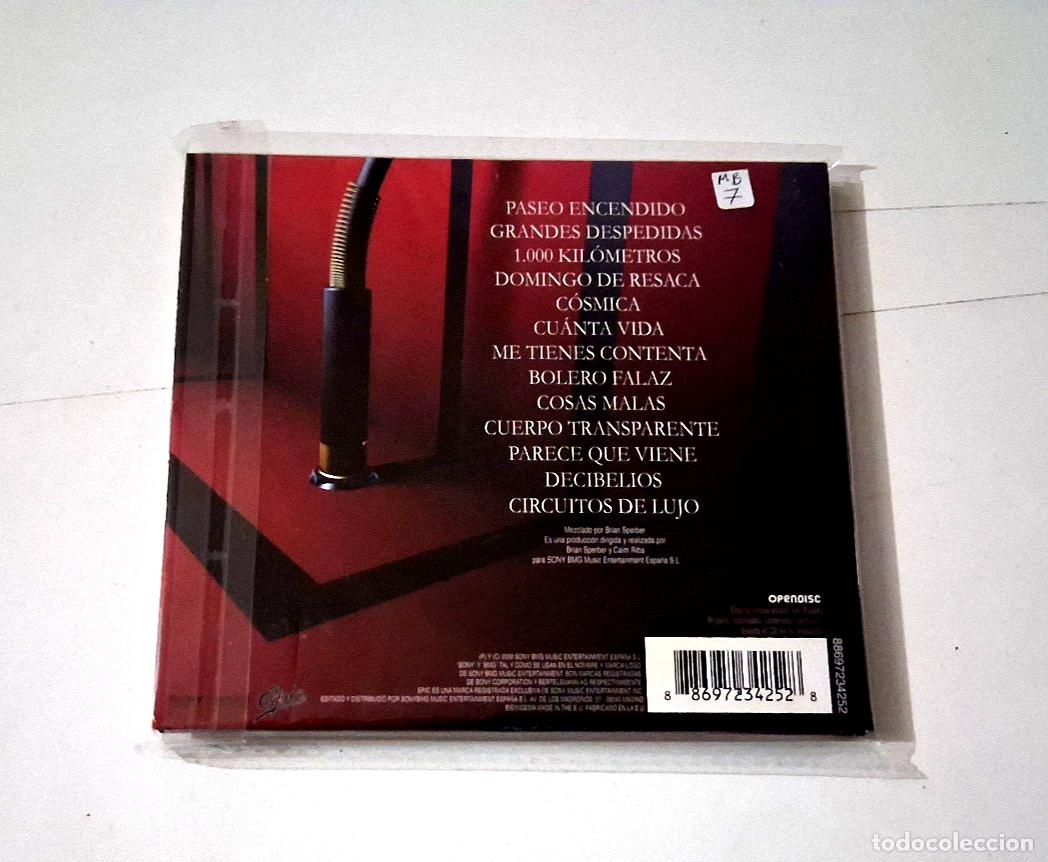 CDs de m&uacute;sica: PASTORA &rdquo;CIRCUITOS DE LUJO&rdquo; CD 13 TRACKS DIGIPACK - Foto 2