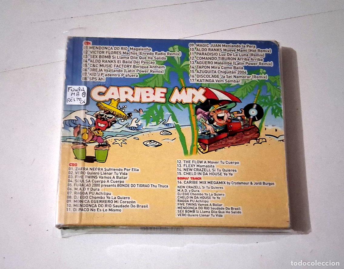 CDs de m&uacute;sica: CD &rdquo;CARIBE MIX&rdquo; 2CD 33 TRACKS CD - Foto 2
