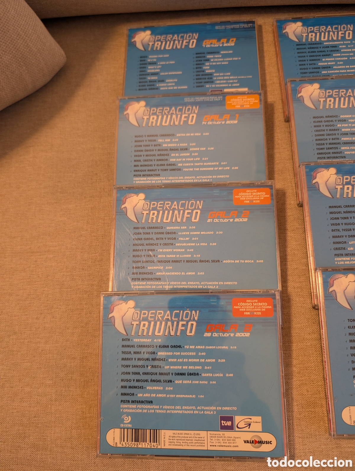 CDs de m&uacute;sica: CDs operaci&oacute;n triunfo - Foto 2
