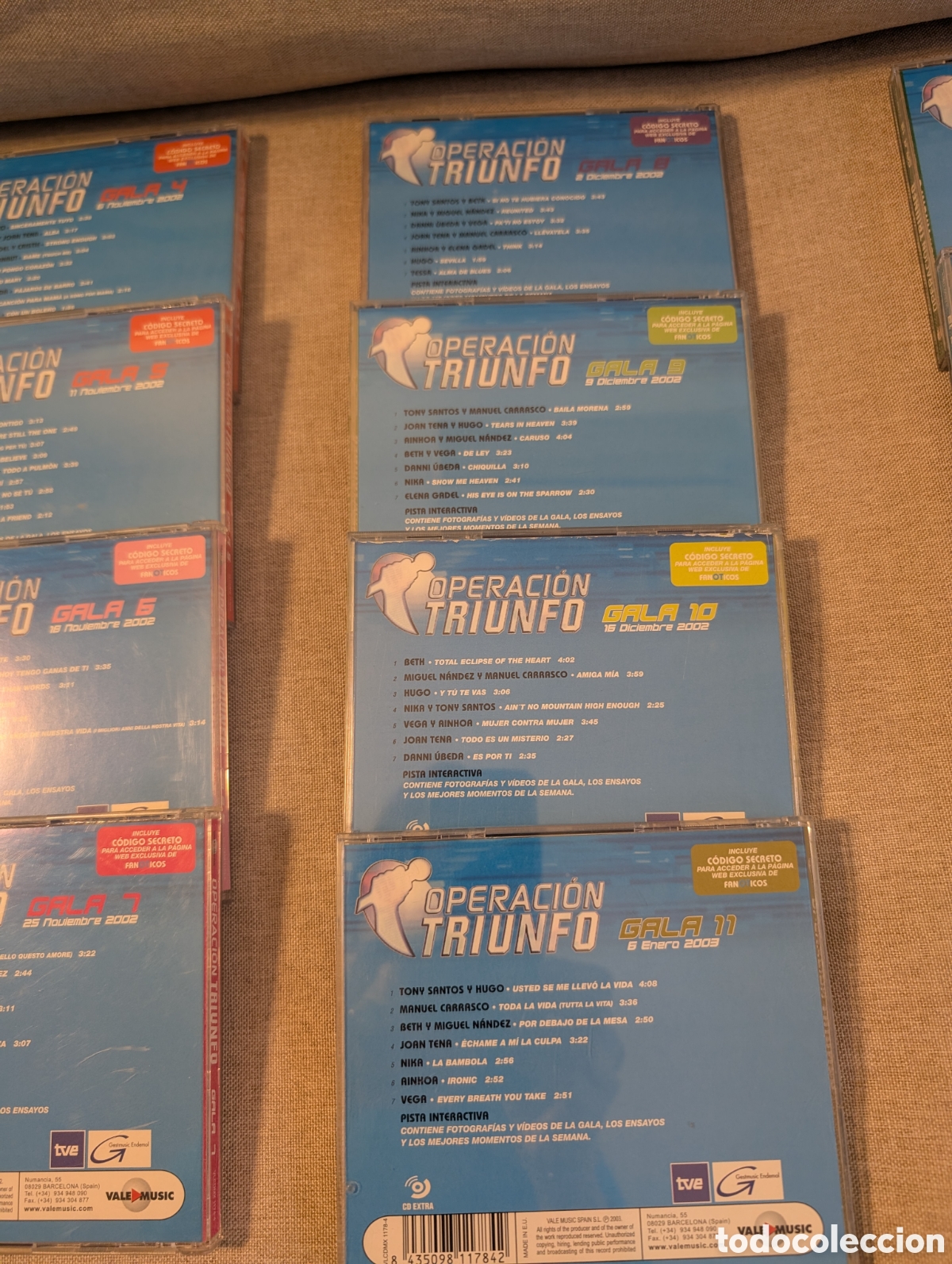 CDs de m&uacute;sica: CDs operaci&oacute;n triunfo - Foto 4