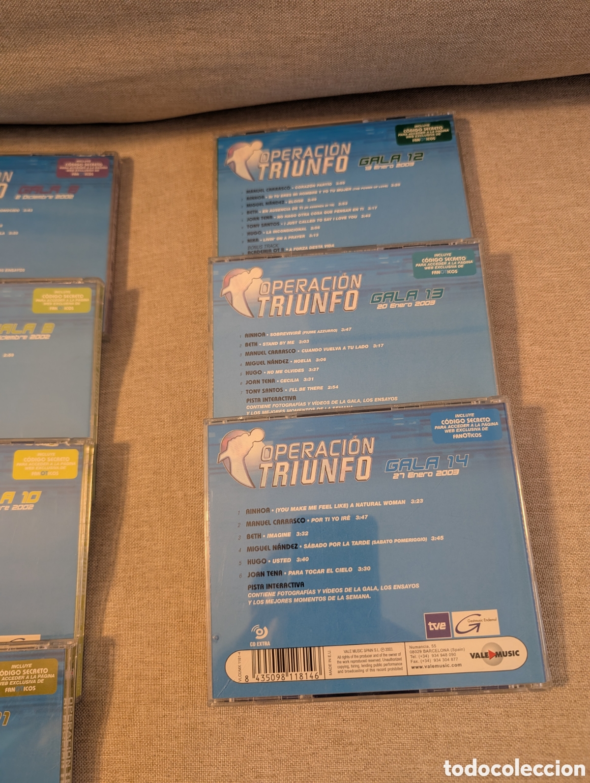 CDs de m&uacute;sica: CDs operaci&oacute;n triunfo - Foto 5