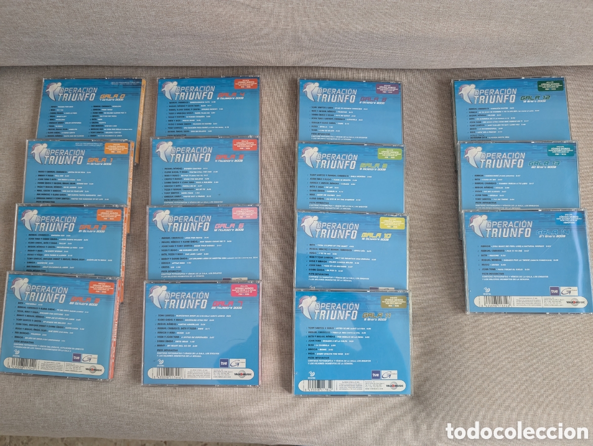 CDs de m&uacute;sica: CDs operaci&oacute;n triunfo - Foto 1