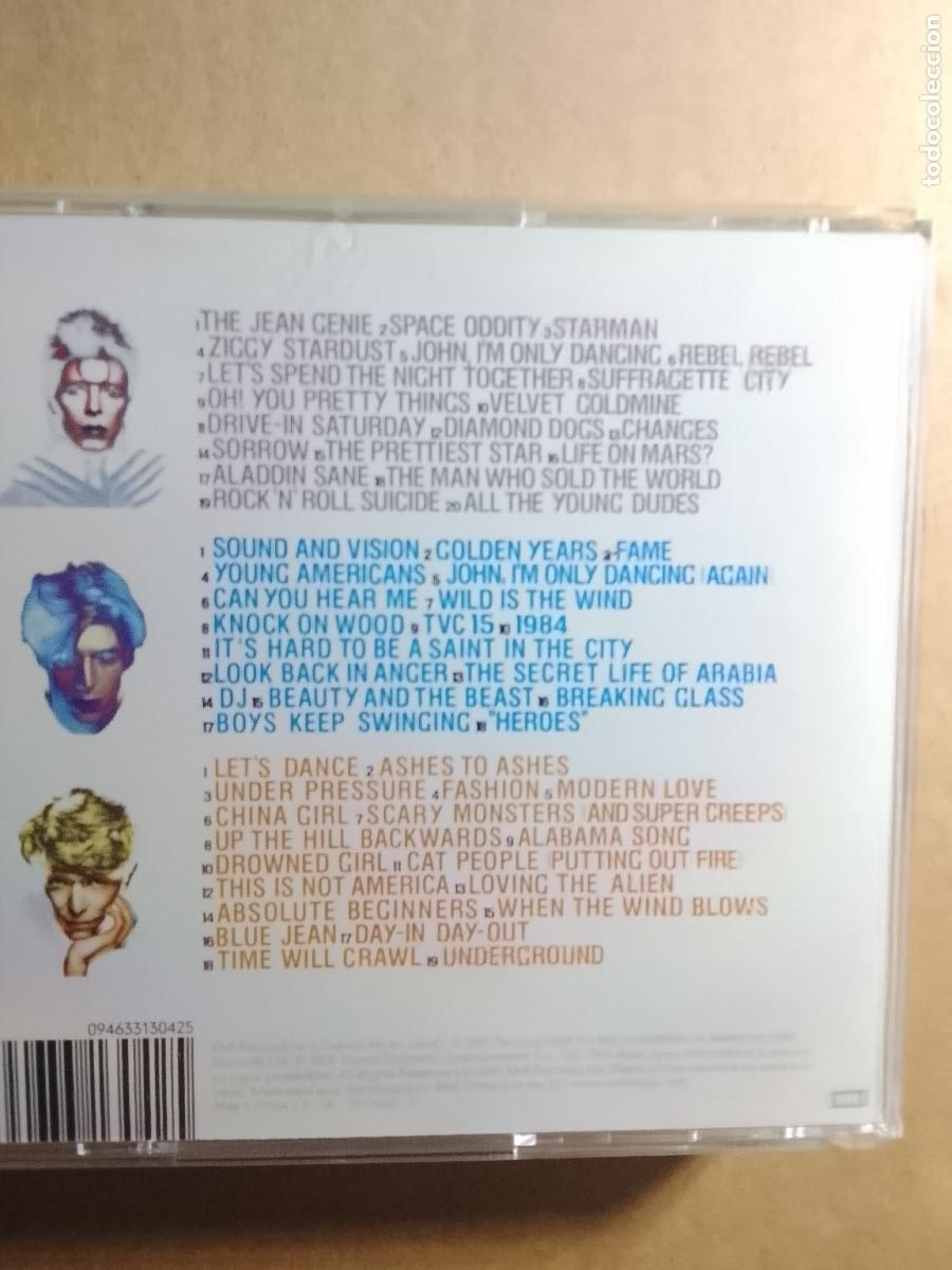 CDs de m&uacute;sica: DAVID BOWIE - THE PLATINUM COLLECTION - 3 CD BOX SET - Foto 2