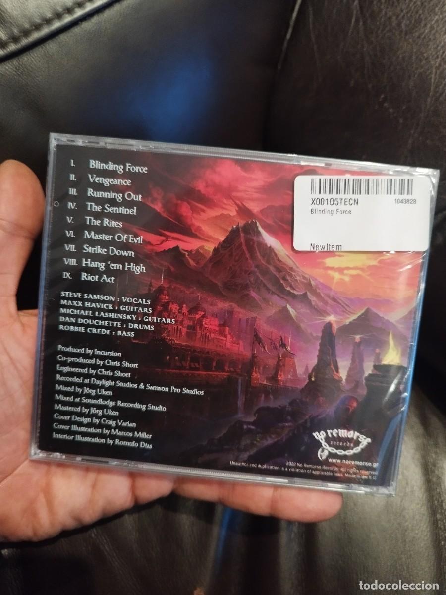 CDs de m&uacute;sica: Incursion &ndash; Blinding Force. Cd precintado, heavy metal. - Foto 3
