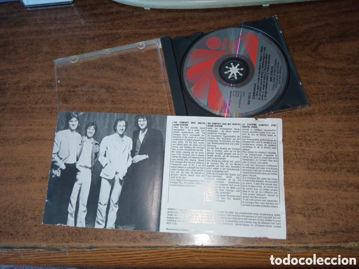 CDs de m&uacute;sica: DIRE STRAITS - COMMUNIQU&Eacute; (1979) - Foto 2