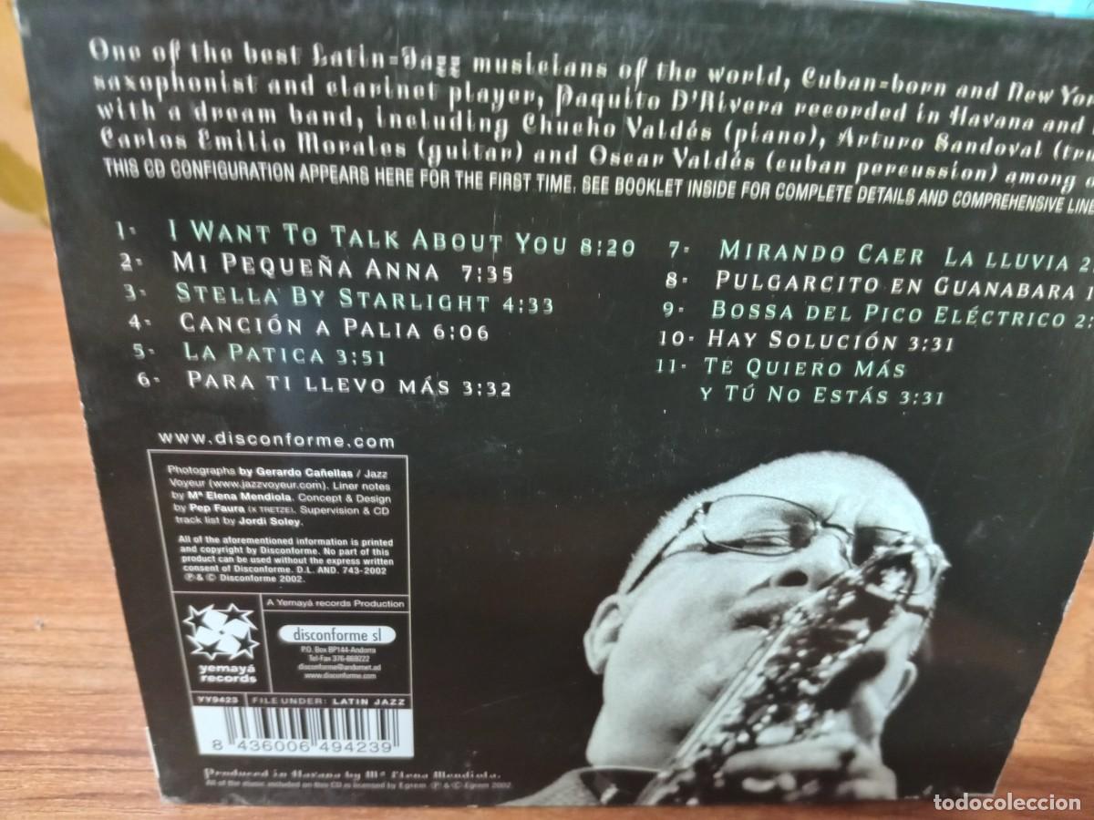 CDs de m&uacute;sica: PAQUITO DRIVERA - THE LOST SESSIONS - CD - Foto 2