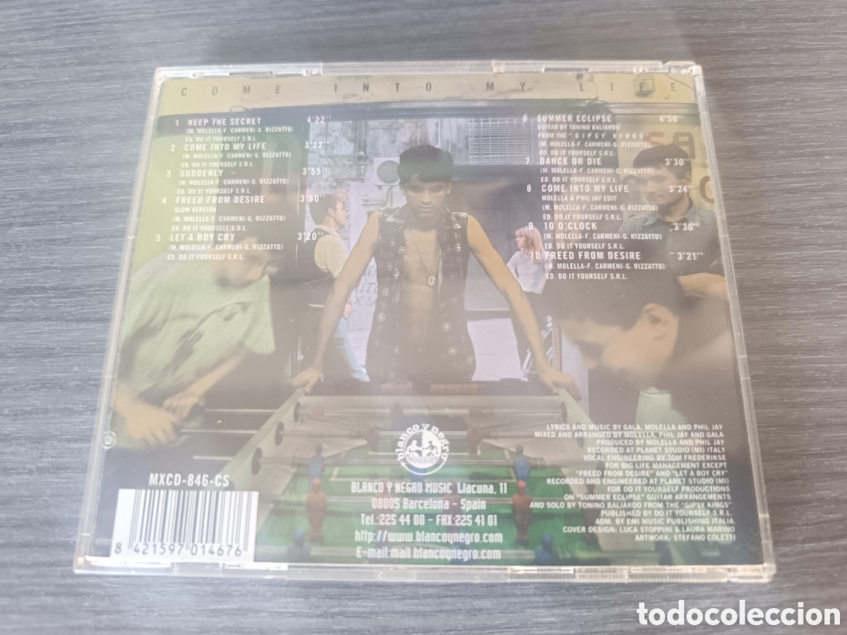 CDs de m&uacute;sica: Gala cd - Come into my life - Foto 2