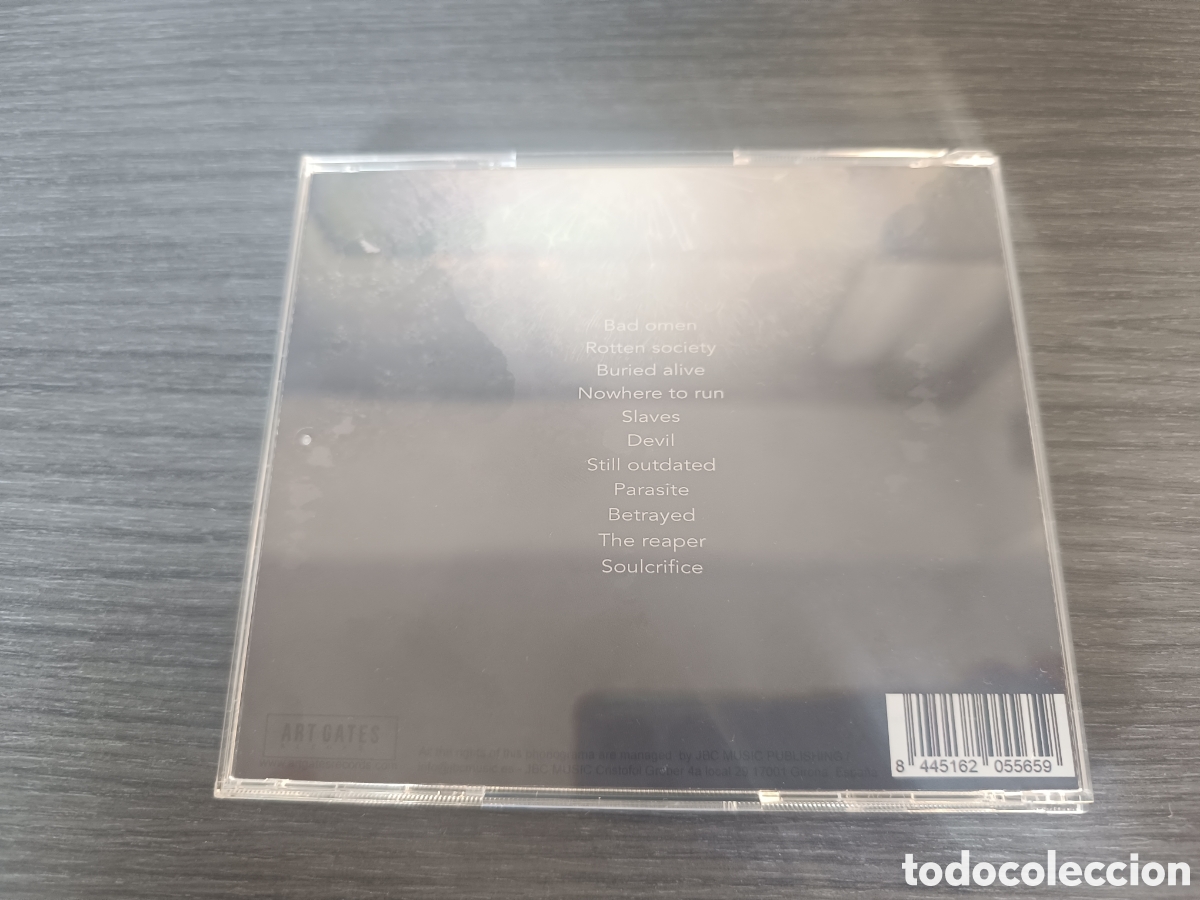 CDs de m&uacute;sica: Lined cd - Soulcrifice - Art Gates - Foto 2