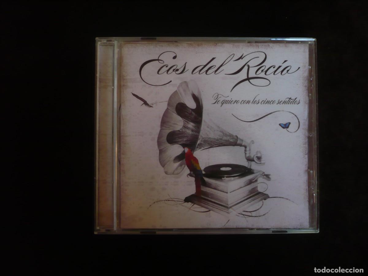 CDs de m&uacute;sica: ecos del rocio - te quiero con los cinco sentidos - cd como nuevo - Foto 1
