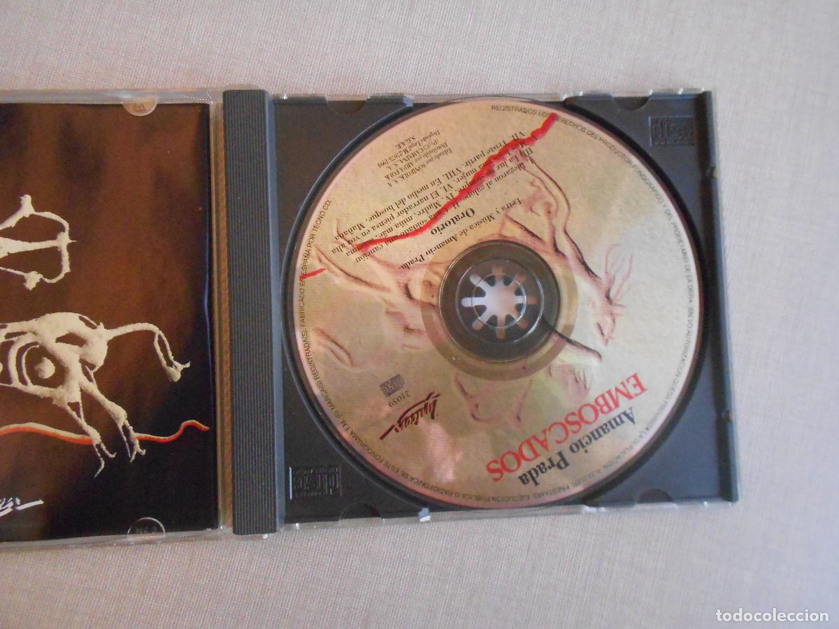 CDs de m&uacute;sica: AMANCIO PRADAS - EMBOSCADOS - CD - 1994 - Foto 2