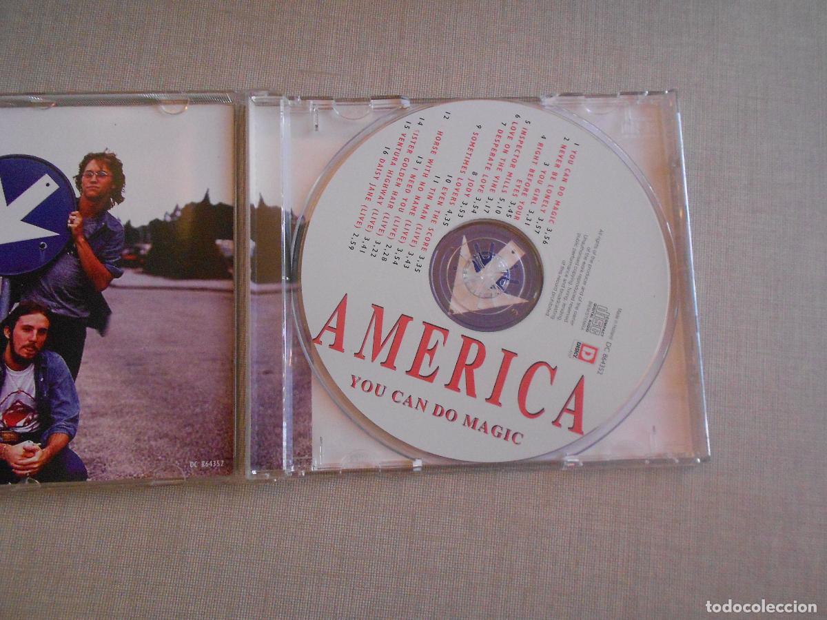 CDs de m&uacute;sica: AMERICA - YOU CAN DO MAGIC - CD 1996 - Foto 2