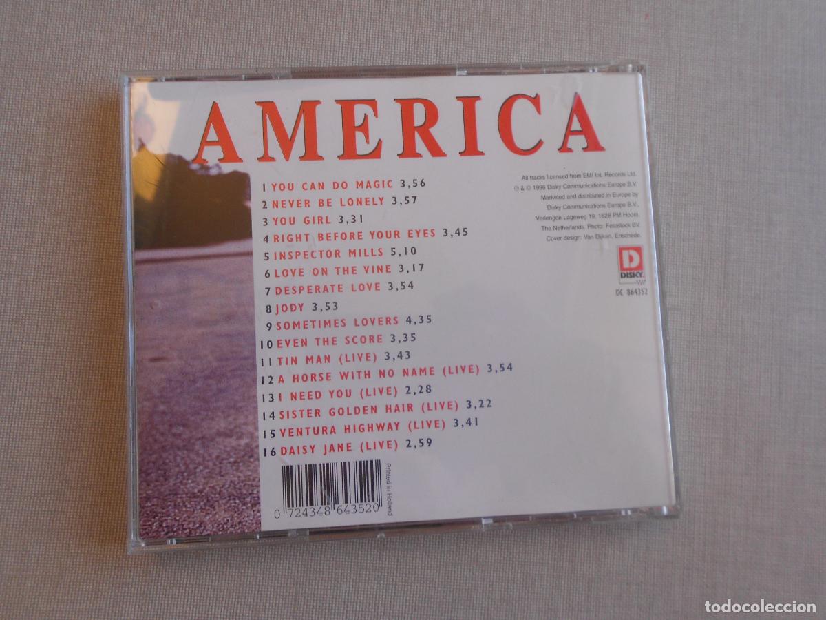 CDs de m&uacute;sica: AMERICA - YOU CAN DO MAGIC - CD 1996 - Foto 3