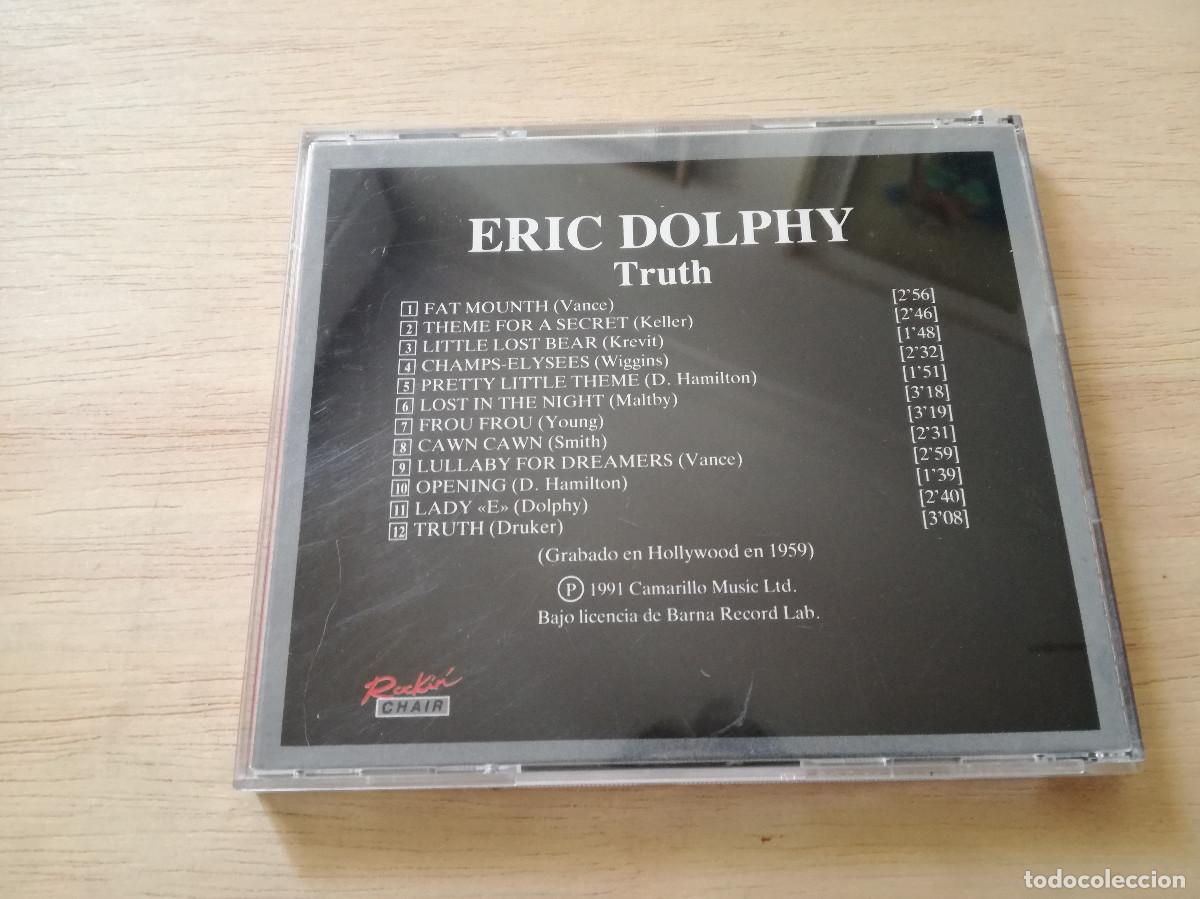 CDs de m&uacute;sica: ERIC DOLPHY & CHICO HAMILTON QUARTET - TRUTH - PEDIDO MINIMO 7&euro; - Foto 2