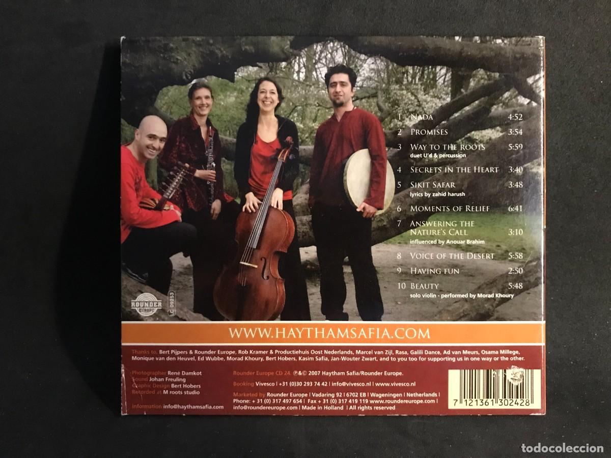 CDs de m&uacute;sica: Haytham Safia - Quartet - Promises - CD Digipack - Rounder - Foto 2