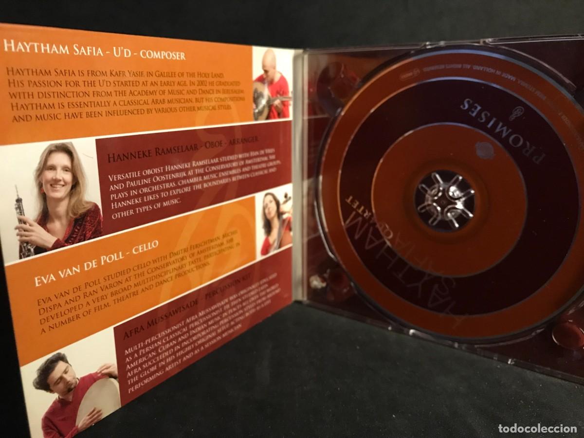 CDs de m&uacute;sica: Haytham Safia - Quartet - Promises - CD Digipack - Rounder - Foto 3