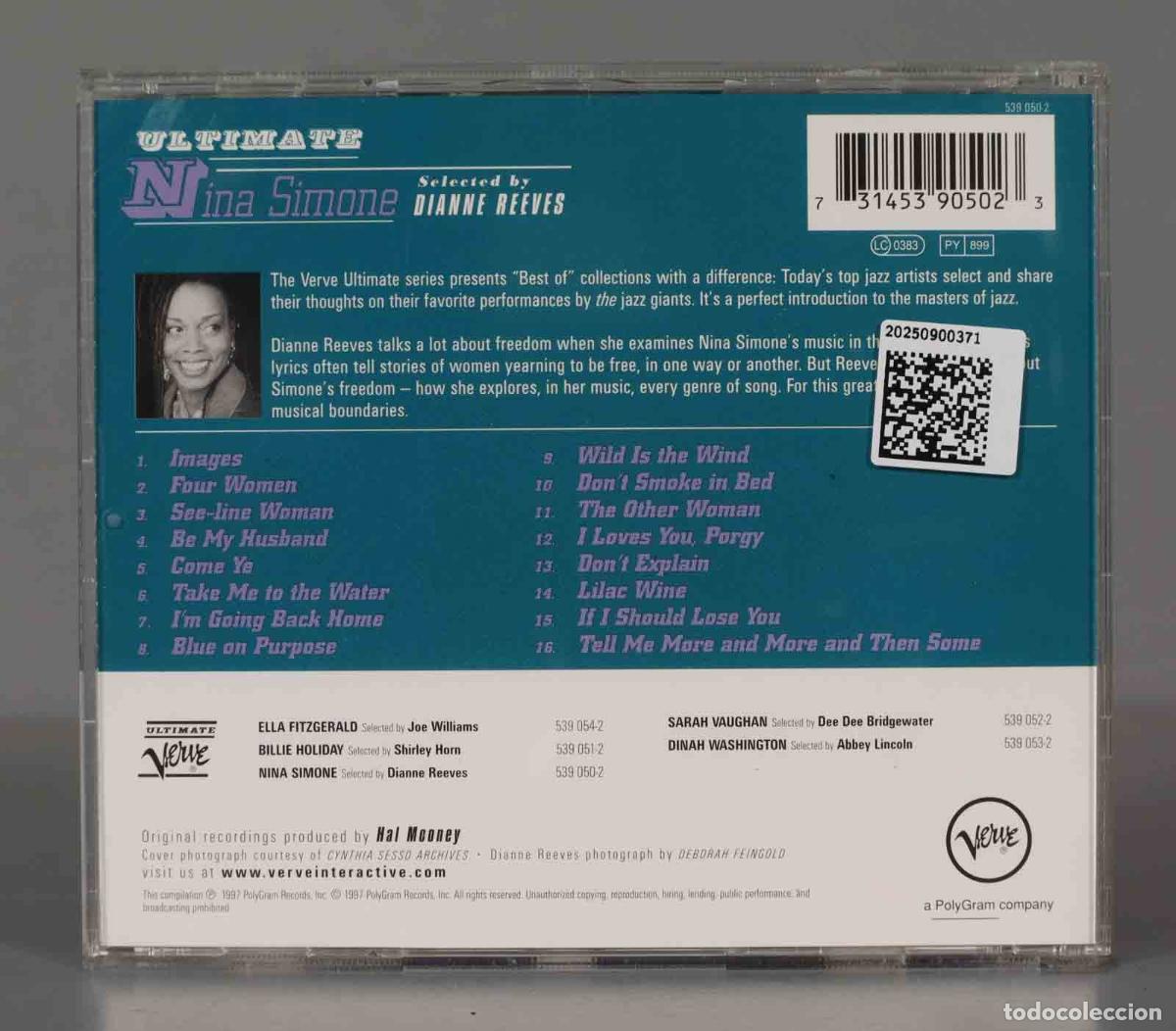 CDs de m&uacute;sica: CD. Nina Simone &ndash; Ultimate Nina Simone - Foto 2