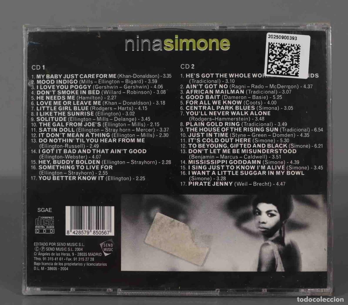 CDs de m&uacute;sica: CD. NINA SIMONE. 5 ESTRELLAS. PRECINTADO - Foto 2