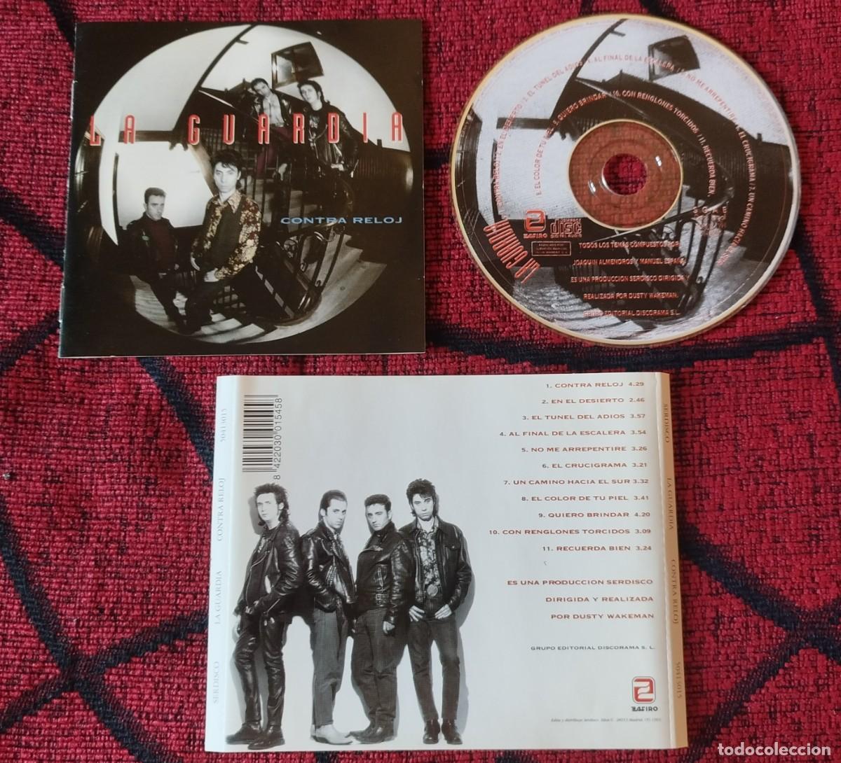 CDs de m&uacute;sica: LA GUARDIA ** Contra Reloj ** CD 1993 - Foto 1