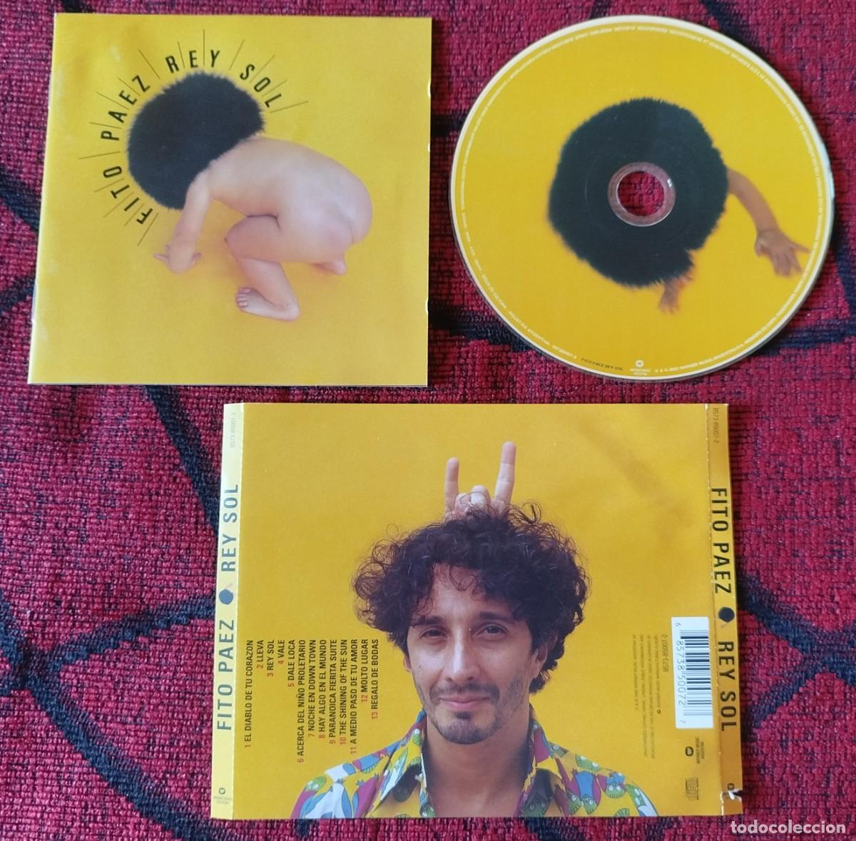 CDs de m&uacute;sica: FITO PAEZ ** Rey Sol ** CD ALEMANIA 2000 - Foto 1