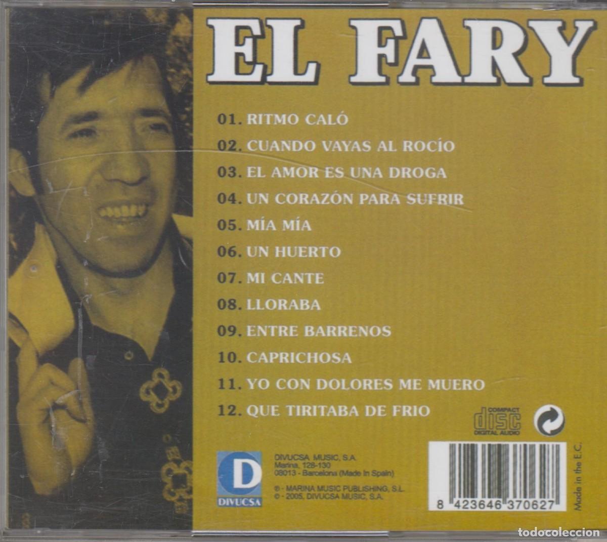 CDs de m&uacute;sica: El Fary cd Grandes &eacute;xitos 2005 - Foto 2