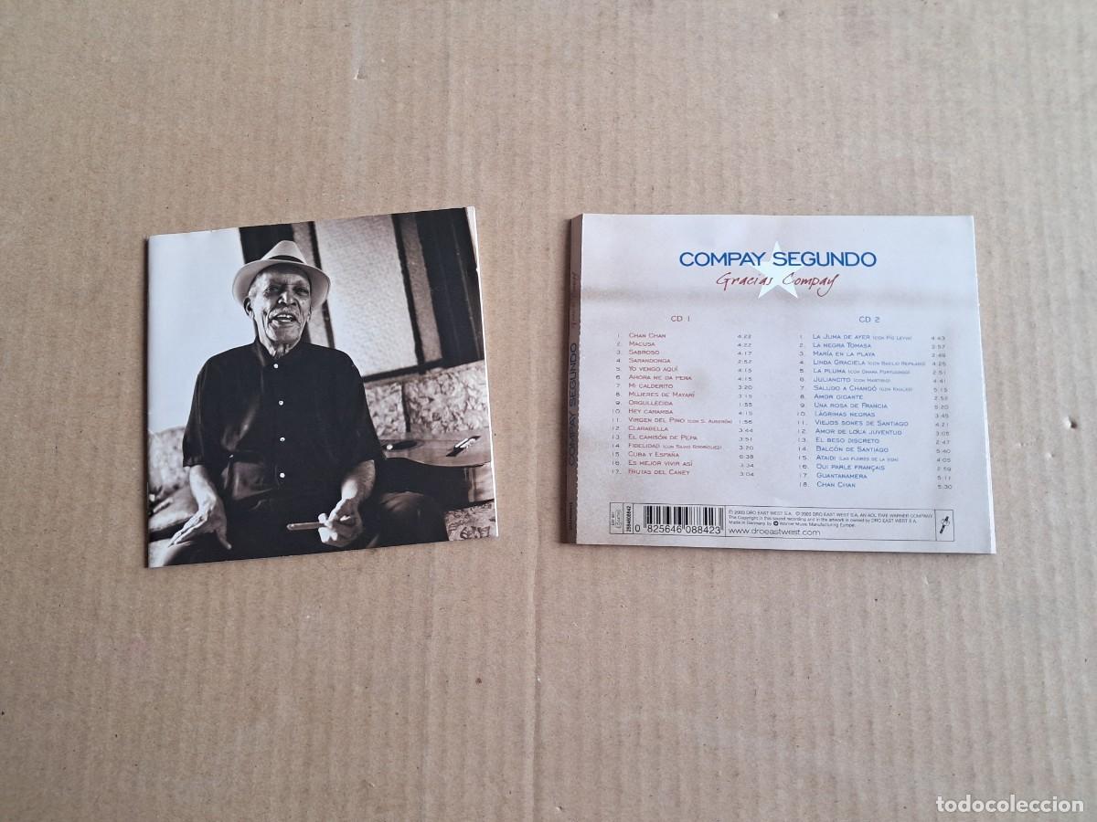 CDs de m&uacute;sica: COMPAY SEGUNDO - GRACIAS COMPAY SOLO CUBIERTA - Foto 1