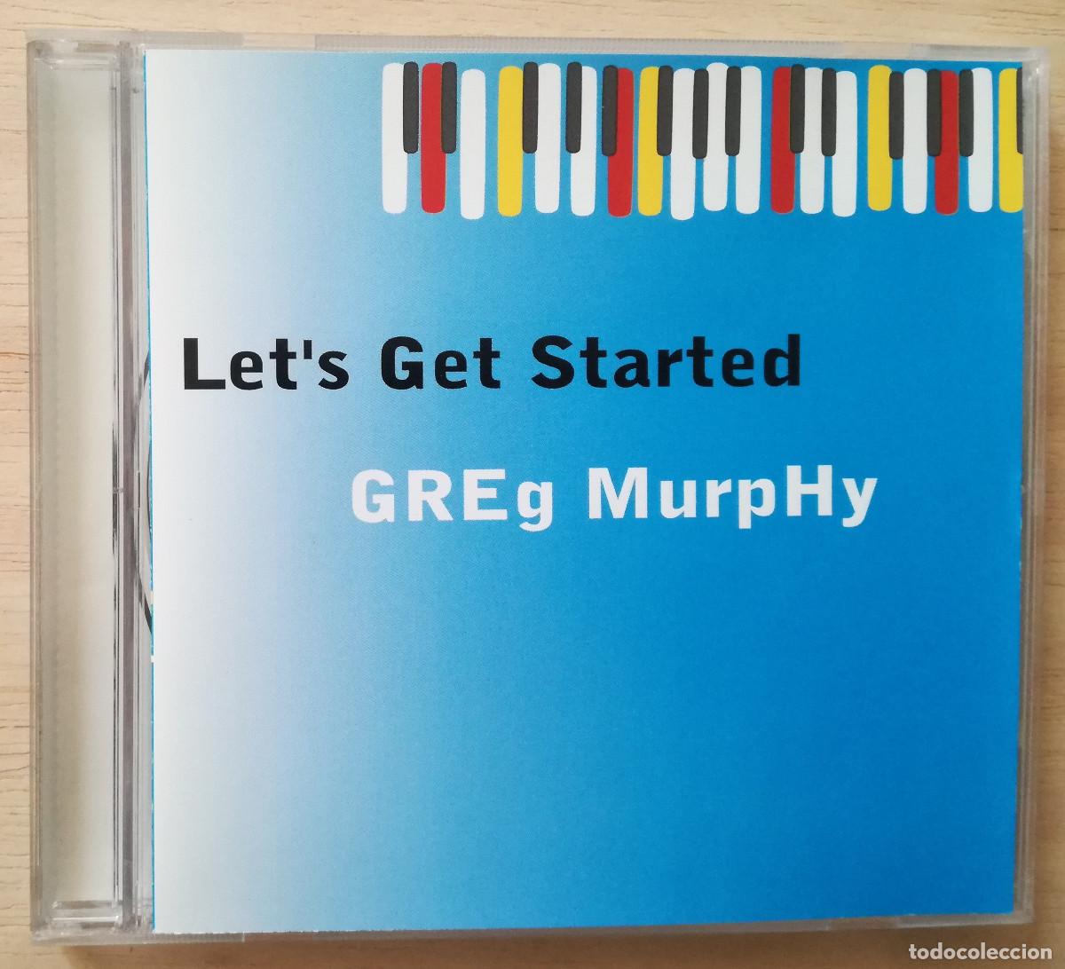CDs de m&uacute;sica: GREG MURPHY - LETS GET STARTED - PEDIDO MINIMO 7&euro; - Foto 1