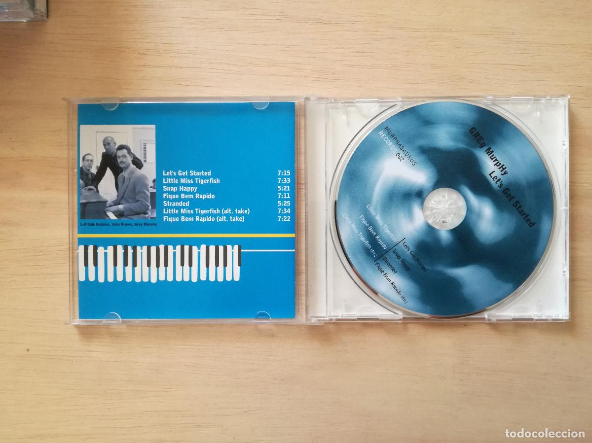 CDs de m&uacute;sica: GREG MURPHY - LETS GET STARTED - PEDIDO MINIMO 7&euro; - Foto 2