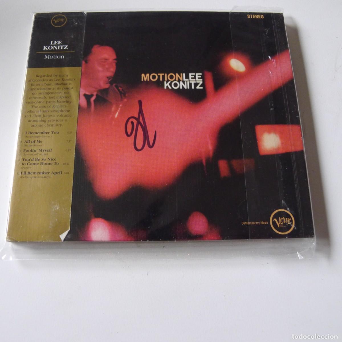 CDs de m&uacute;sica: Lee Konitz &ndash; Motion CD digipack - Foto 1