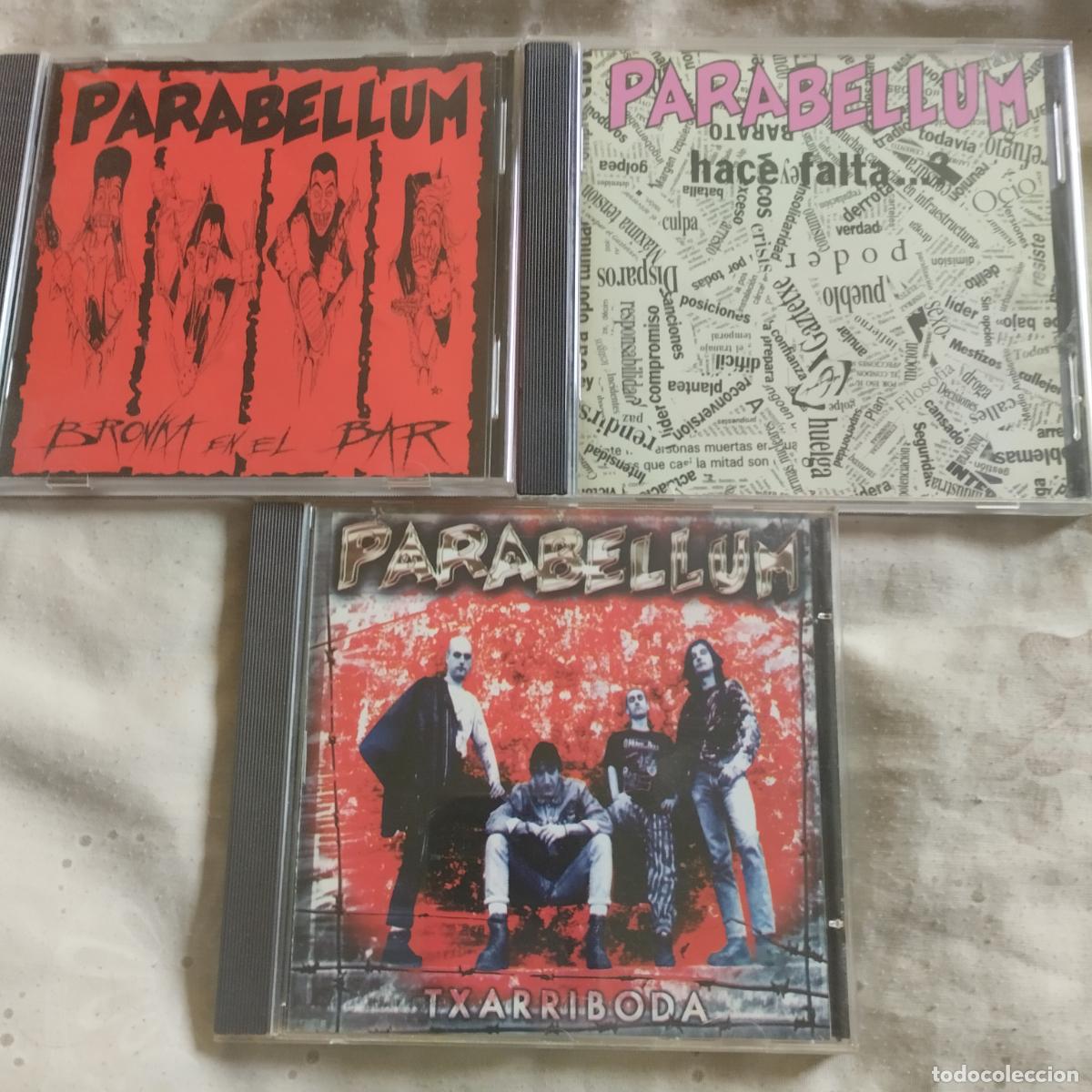 CDs de m&uacute;sica: PARABELLUM LOTE 3 CD&acute;S - Foto 1