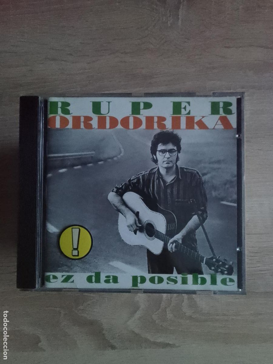 CDs de m&uacute;sica: Ruper Ordorika &ndash; Ez Da Posible - Foto 1