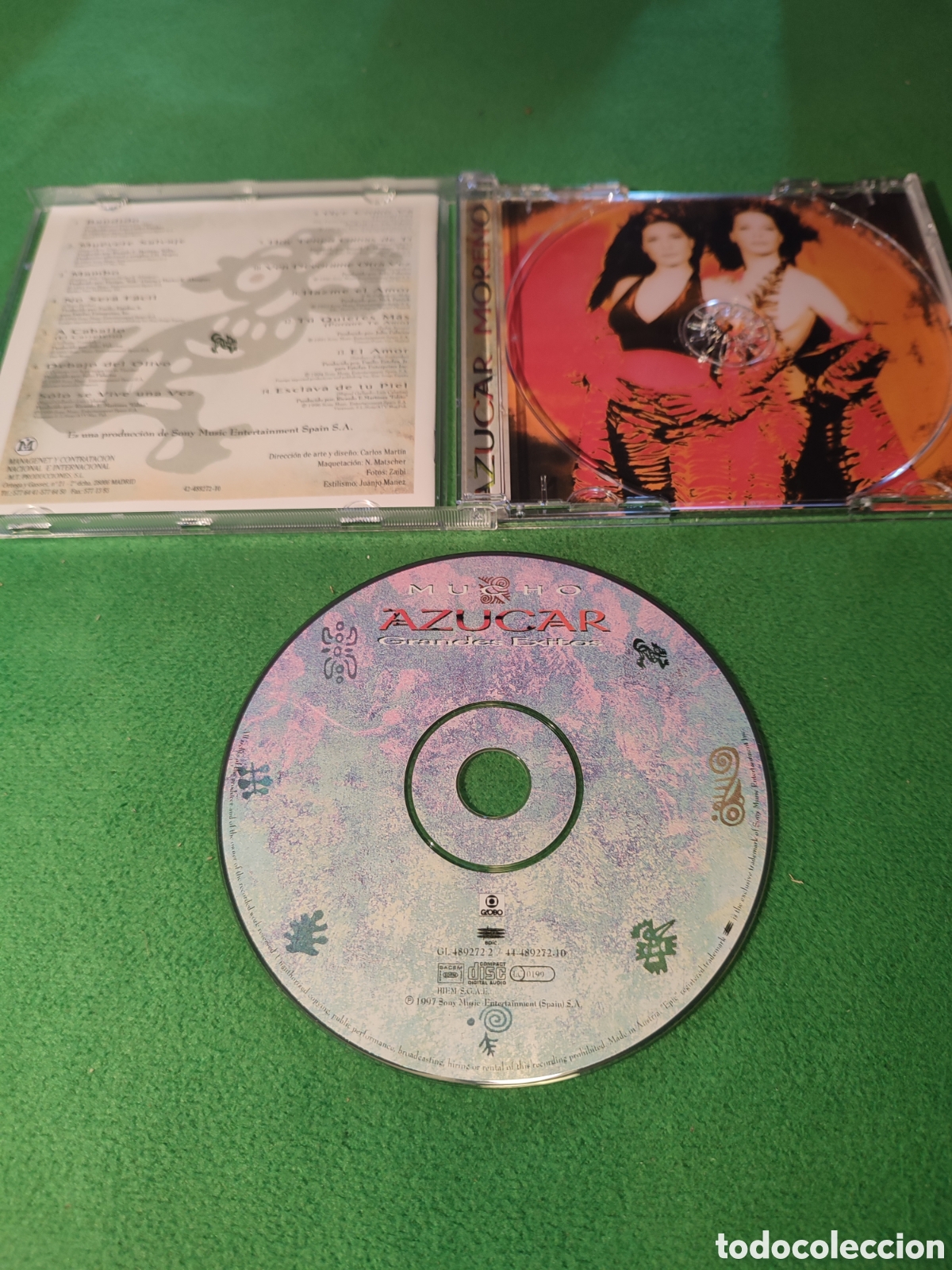 CDs de m&uacute;sica: Az&uacute;car Moreno - Mucho Az&uacute;car Grandes exitos - Foto 2