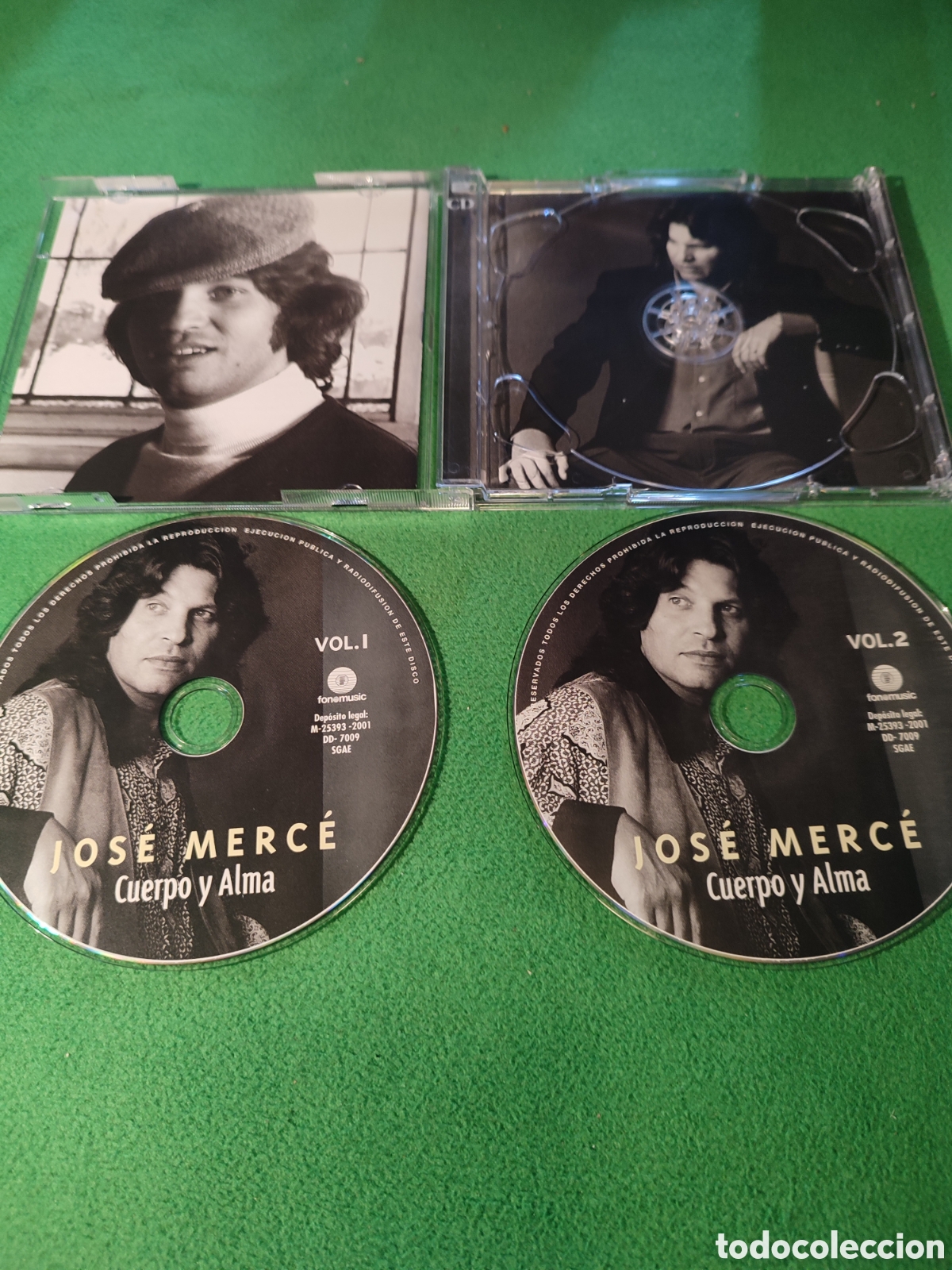 CDs de m&uacute;sica: Jos&eacute; Merc&eacute; - Cuerpo y Alma 2 Cds - Foto 2