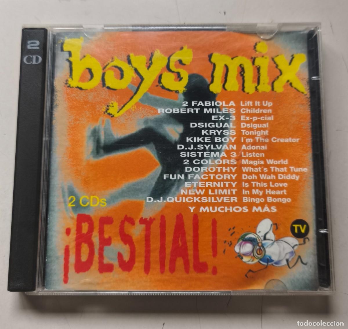 CDs de m&uacute;sica: 2 CD. BOYS MIX / Varios. - Boy Records, 1996 - Foto 1