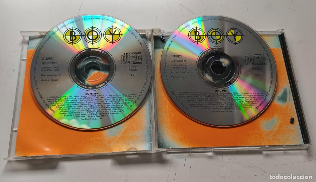 CDs de m&uacute;sica: 2 CD. BOYS MIX / Varios. - Boy Records, 1996 - Foto 2