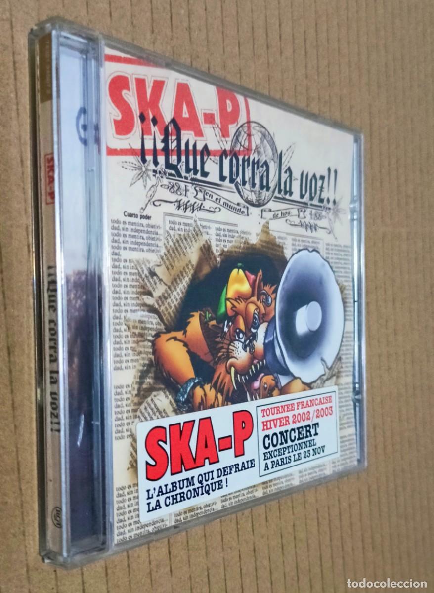 CDs de m&uacute;sica: Ska-P - &iexcl;Qu&eacute; corra la voz! (2002) - Foto 2