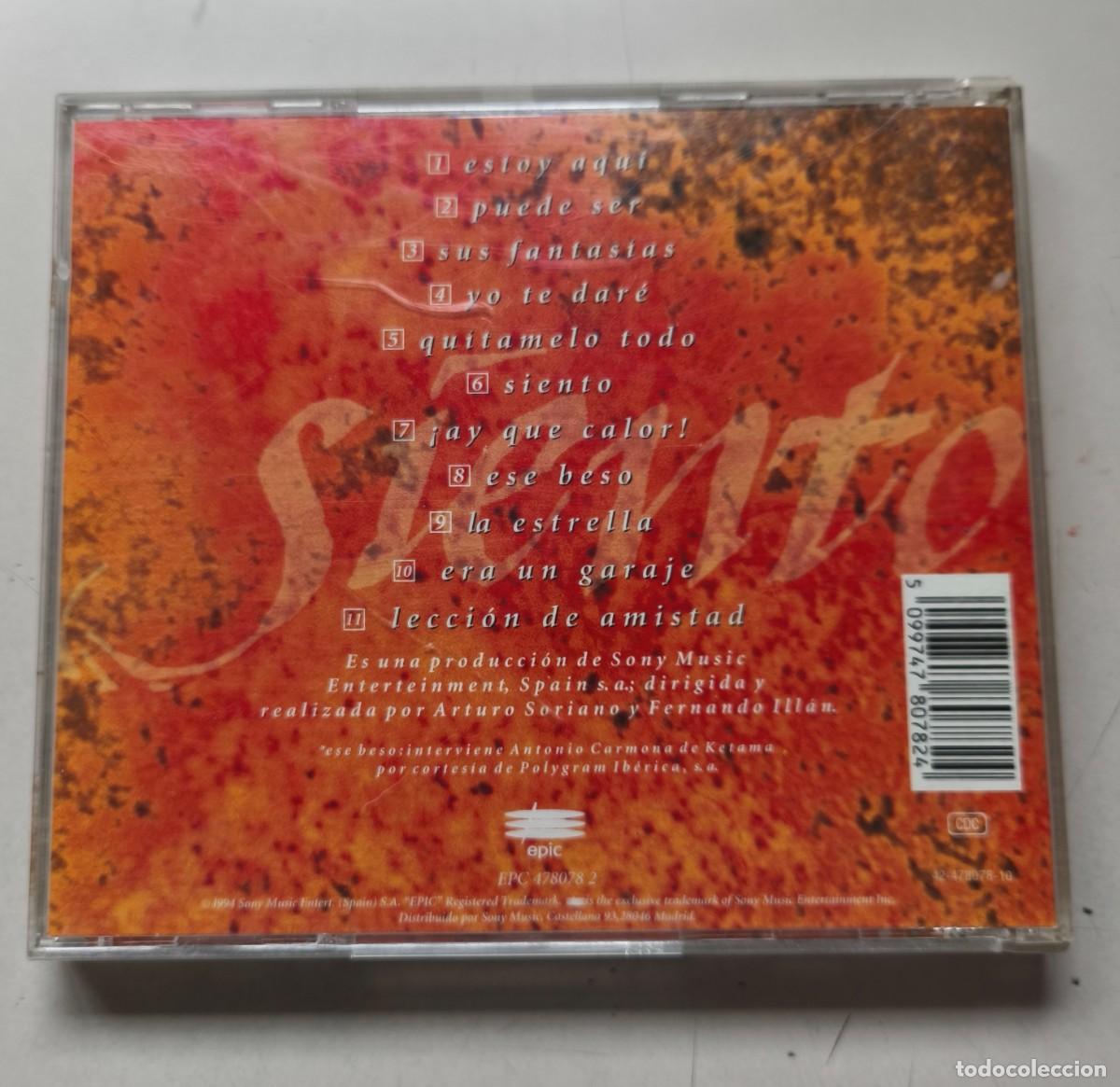 CDs de m&uacute;sica: ROSARIO - SIENTO - 1994 - Foto 3