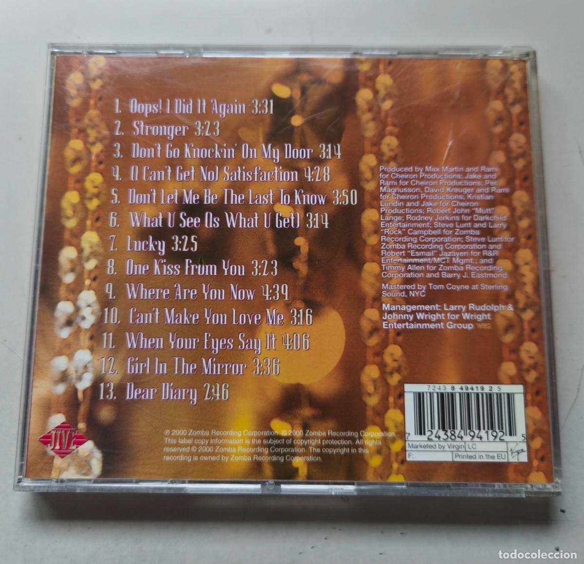CDs de m&uacute;sica: BRITNEY SPEARS / OOPS! I DID IF AGAIN / 2000 - Foto 3