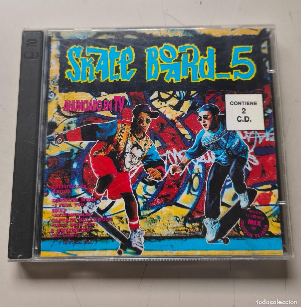 CDs de m&uacute;sica: SKATE BOARDS 5) CD SINGLE 2 CANCIONES - Foto 1