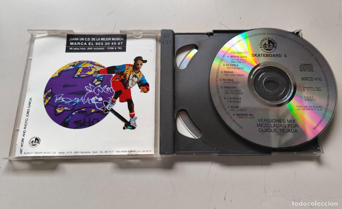 CDs de m&uacute;sica: SKATE BOARDS 5) CD SINGLE 2 CANCIONES - Foto 2