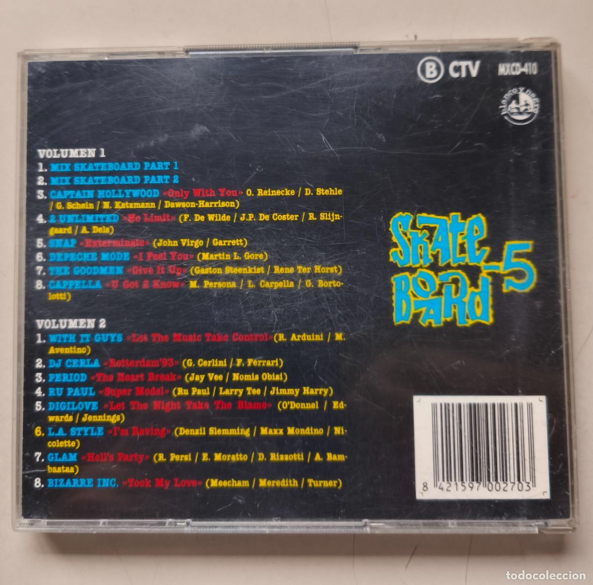 CDs de m&uacute;sica: SKATE BOARDS 5) CD SINGLE 2 CANCIONES - Foto 3