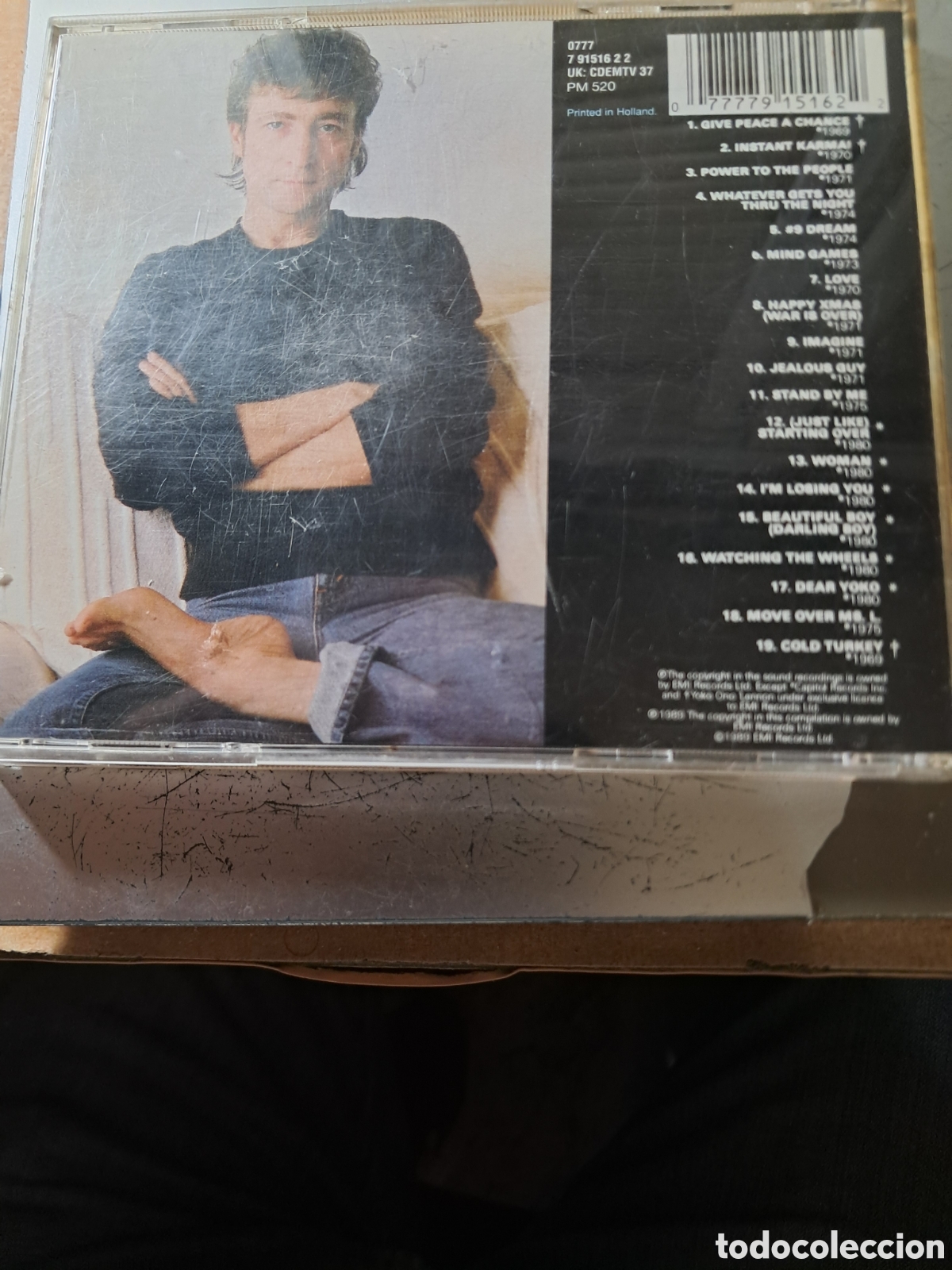 CDs de m&uacute;sica: JOHN LENNON. COLLECTION. 1989. HOLANDA. CD. - Foto 2