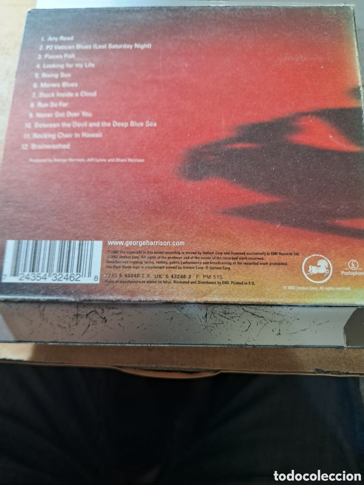 CDs de m&uacute;sica: GEORGE HARRISON. BRAINWASHED. 2OO2. EU. CD. - Foto 2