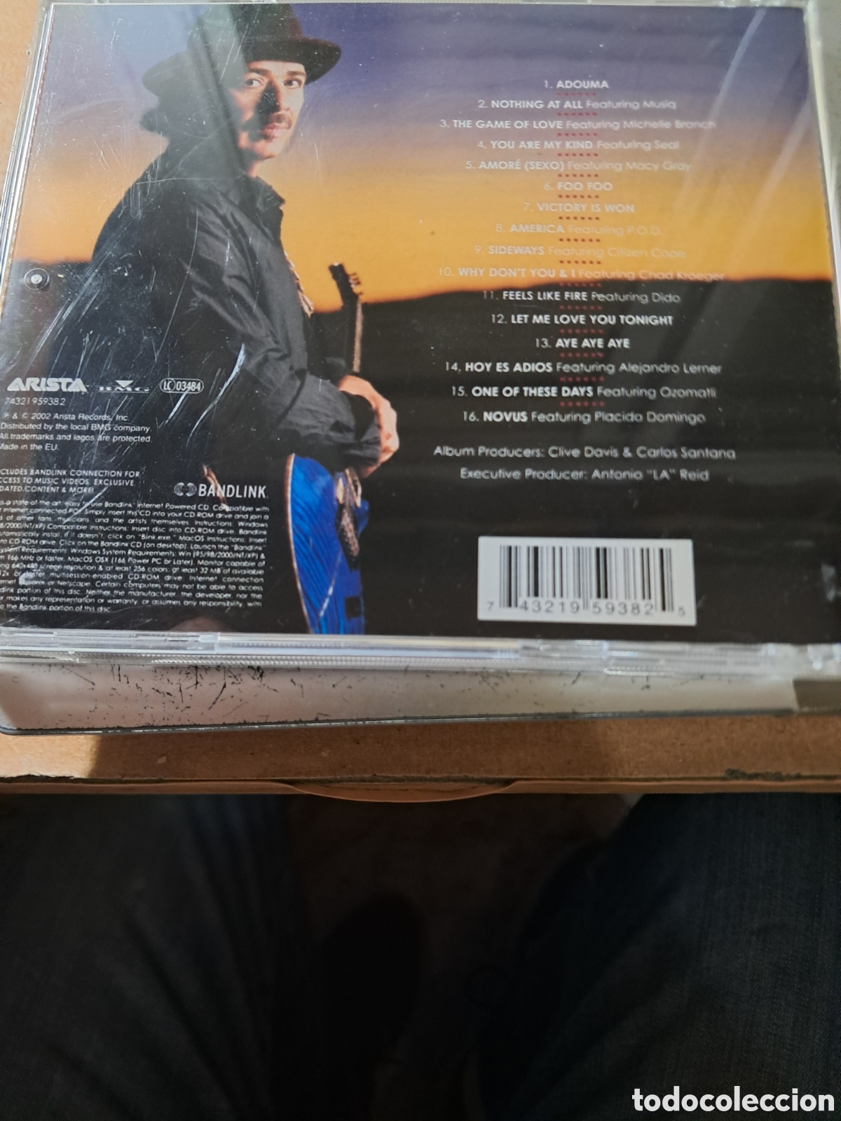 CDs de m&uacute;sica: SANTANA. SHAMAN. 2002. EU. CD. - Foto 2