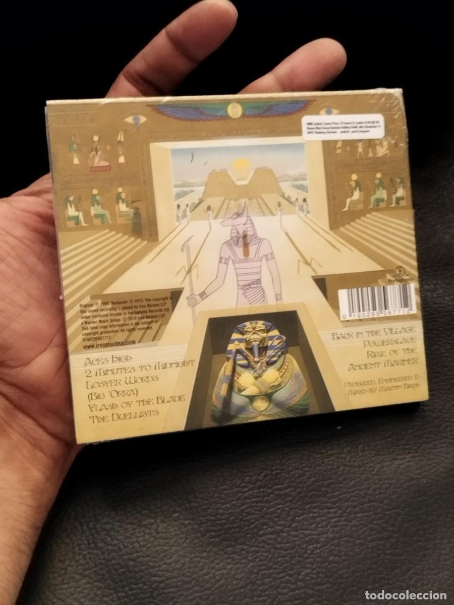 CDs de m&uacute;sica: Iron Maiden, Powerslave. A&ntilde;o 2019. Cd precintado. - Foto 3