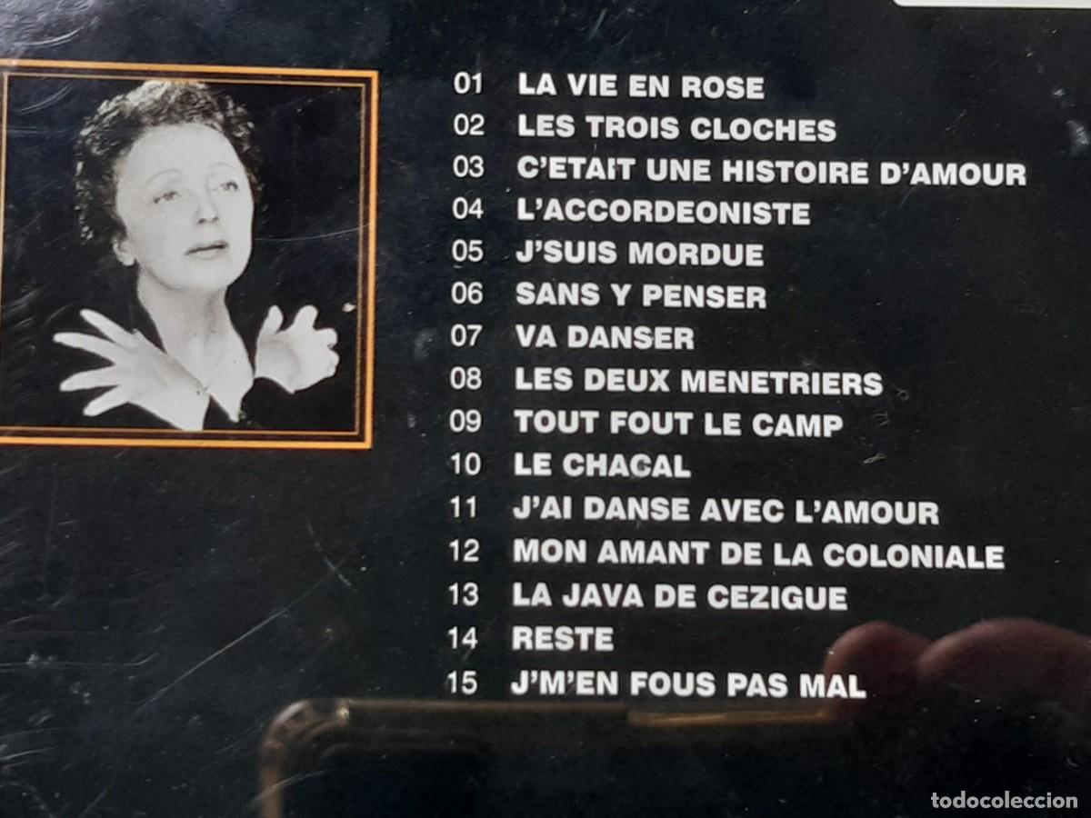 CDs de m&uacute;sica: EDITH PIAF GREATEST HITS CD - Foto 3