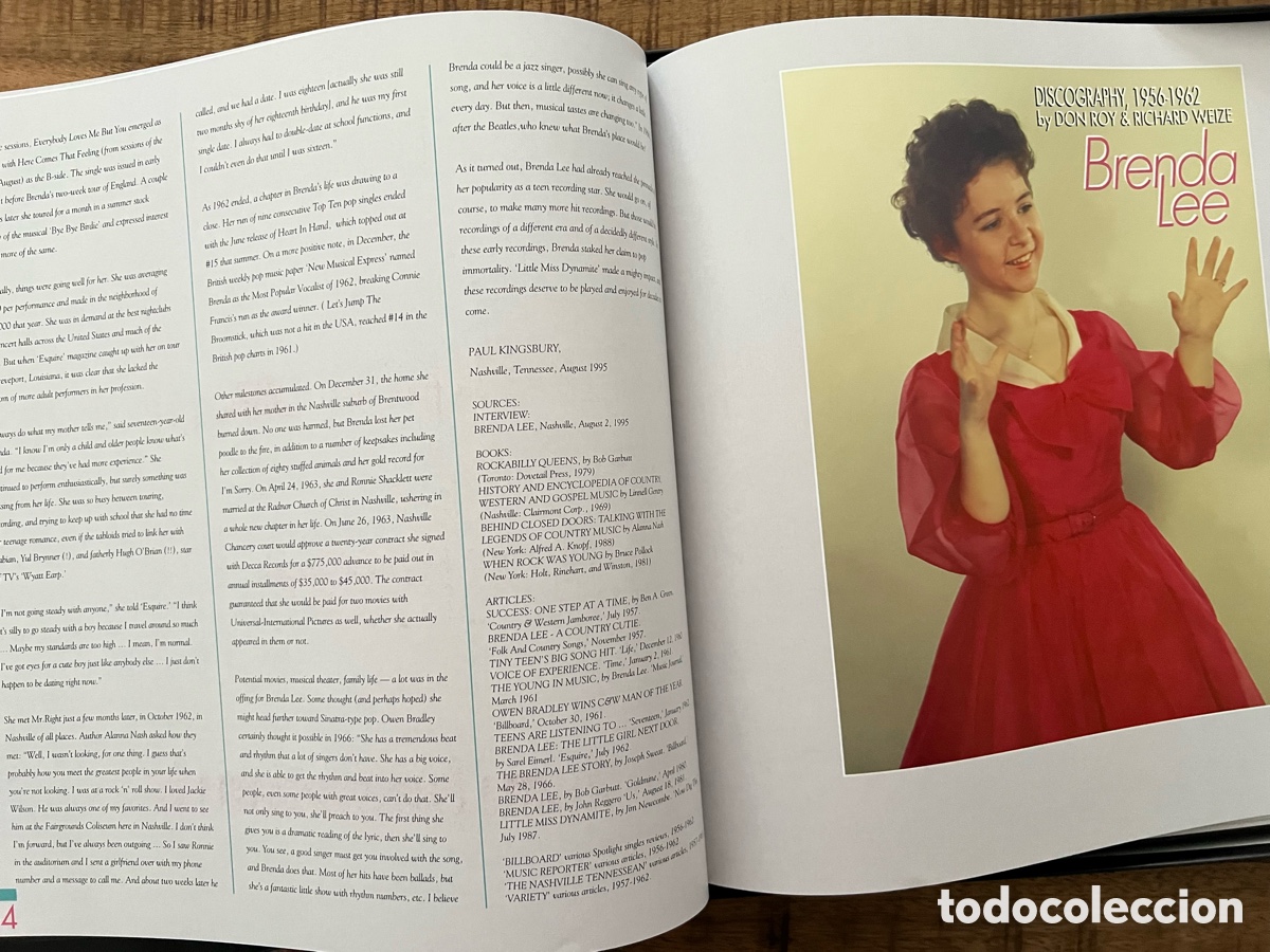 CDs de m&uacute;sica: Brenda Lee Little Miss Dynamite 4 cd + libro - Foto 5