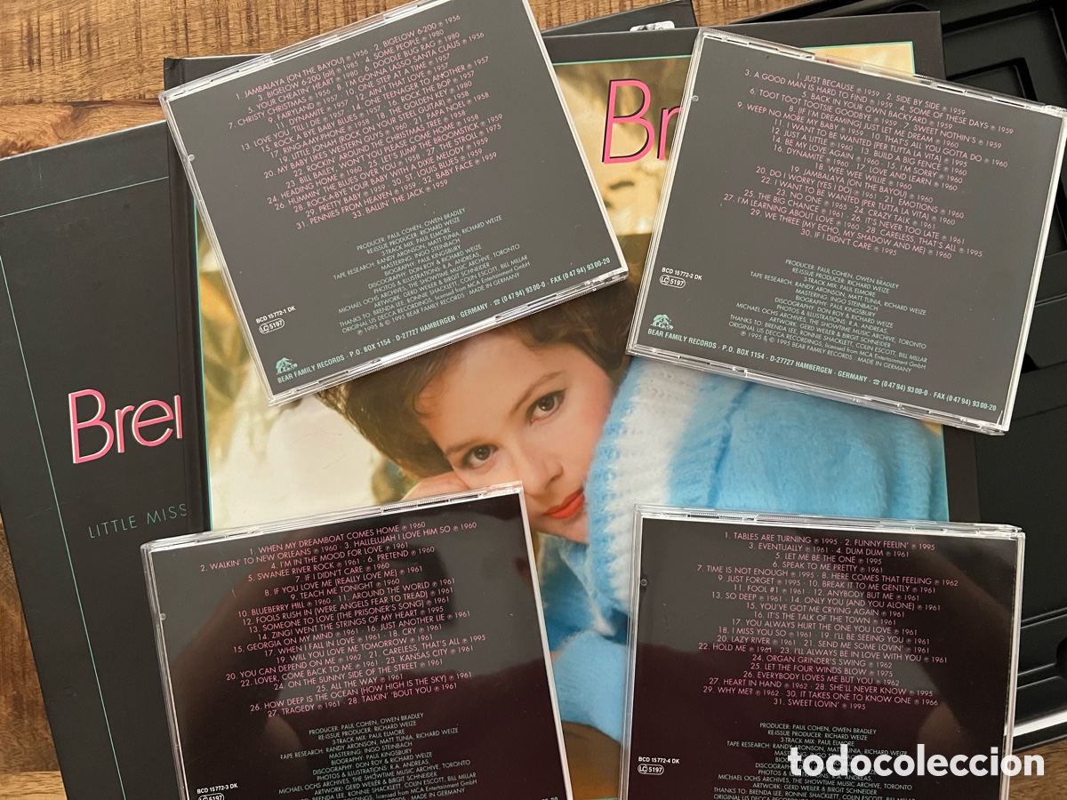 CDs de m&uacute;sica: Brenda Lee Little Miss Dynamite 4 cd + libro - Foto 8